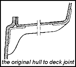 deck/hull joint